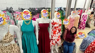ATACADÃO DOS VESTIDOS:  preço único /  QUALQUER VESTIDO LONGO POR R$28,00