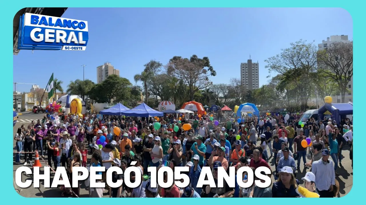 Grupo ND promove festa em comemoração aos 105 anos de Chapecó