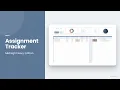 Midnight Navy Assignment Tracker
