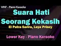 Download Lagu (LOW KEY) Suara Hati Seorang Kekasih Karaoke Piano Instrumental - El Putra Sarira, Leya Princy