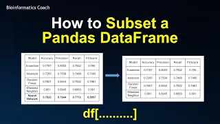 How to Subset a Pandas Dataframe