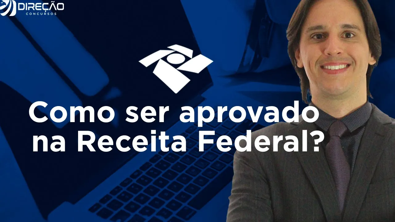Assista a transmissão Os primeiros passos de um futuro Auditor da Receita Federal com os Prof. Bruno. 