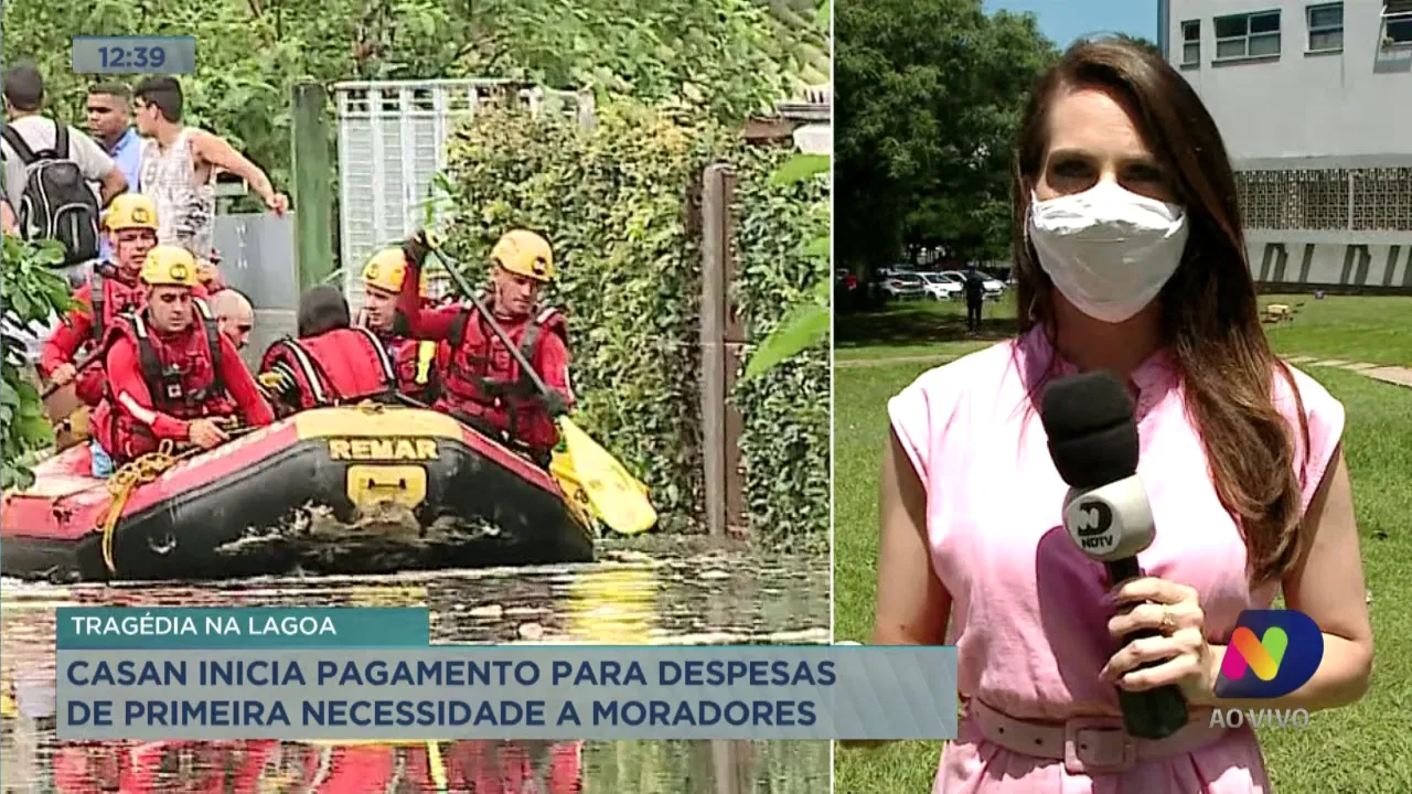 Tragédia na Lagoa: Casan inicia pagamento para despesas de primeira necessidade a moradores