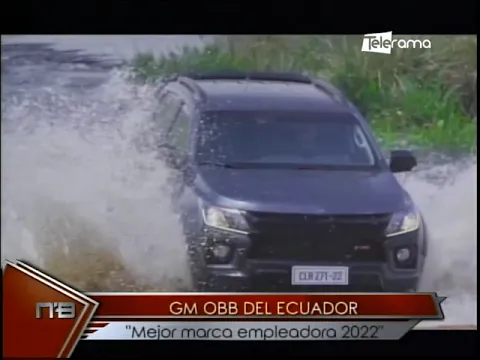 GM OBB del Ecuador Mejor marca empleador 2022
