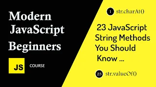 23 JavaScript String Methods You Should Know