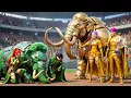 Lagu Golden Family VS Emerald Family: RUMI Gets Magic Mammoth Racing Championship - KPOP Demon Hunters