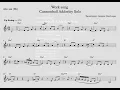 Work Song - Cannonball Adderley, solo transcription (Eb)