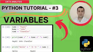 PYTHON LESSON - VARIABLES IN PYTHON