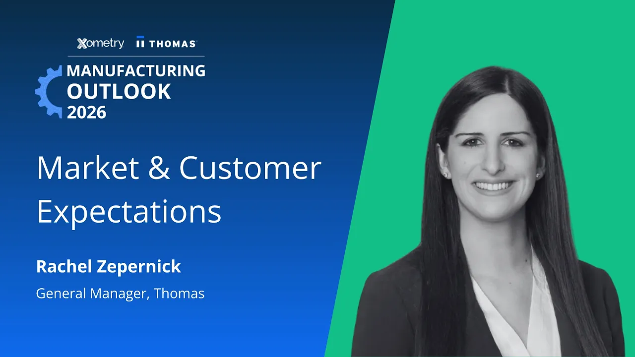 Manufacturing Outlook 2026: Rachel Zepernick, GM at Thomas, on Market & Customer Expectations