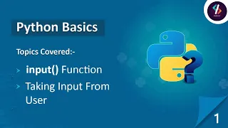 Python Tutorial for Beginners in Hindi Taking User Input in Python input Function in Python