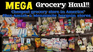 HUGE Pennsylvania Grocery Outlet Haul Sharp Shopper Amish Bulk Stores Pantry Deals