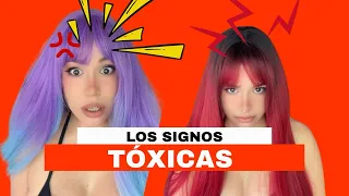 Los signos tóxicas 