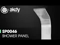 AKDY Shower Panel SP0046 Product Showcase