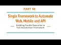Part 10 Enabling Parallel Execution in Automation Framework ThreadLocal Master Framework