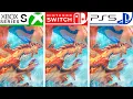Lagu Monster Hunter Stories 3 | Switch 2 - Xbox Series S - PS5 | Graphics Comparison