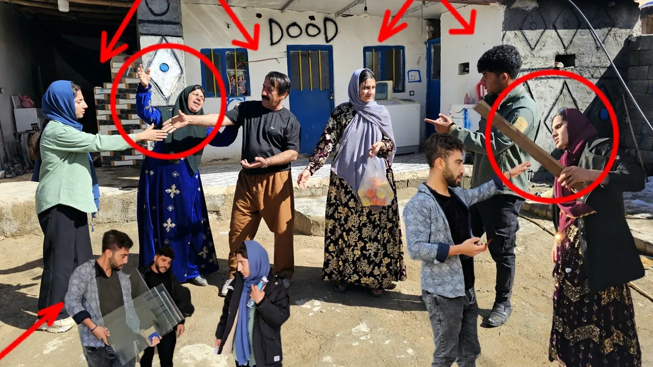 Mehdi and Hamideh's fight: Meeting with Mirza Ali's family