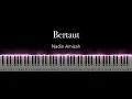 Bertaut - Nadin Amizah | Piano Tutorial by Andre Panggabean