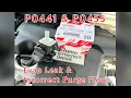 Toyota Camry Evap System Incorrect Purge - How To Test Evap System Replace