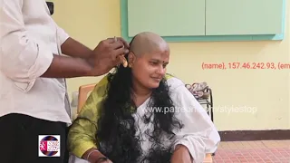 tamil aunty headshave part2