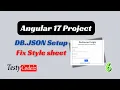 Angular 17 Restaurant Inventory Application Configure db json using Angular JSON-Server