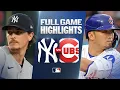 YANKEES vs CUBS Full Game Highlights August 1 2026 MLB Season
