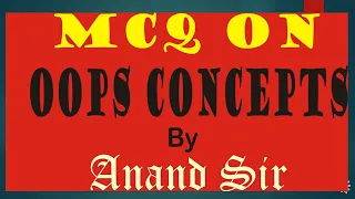 MCQ on OOPs Concepts
