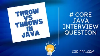 throw vs throws in java Stop Getting This Wrong