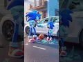 Download Lagu Sonic's team gets for breaking the car window #sonic #funny #shorts