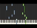李千那 Nana Lee 跟自己對話 鋼琴教學 Synthesia 琴譜