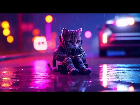 Cyberpunk music lite 2.0: [1 Hour ] Synthwave MIX | No Copyright