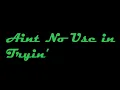 Ain't no use in tryin - Trampled by Turtles (Cover)