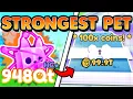 NEW THIS PET DOES INFINITE DAMAGE IN PET SIMULATOR X BEST PETS AND MUCH MORE