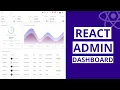 React Admin Panel Tutorial React Admin Dashboard Template Design