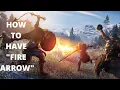 TRICK TO MAKE FIRE ARROW IN ASSASSINS CREED VALHALLA