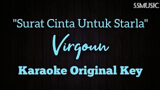 Virgoun - Surat Cinta Untuk Starla (Karaoke version no vocal - original key)