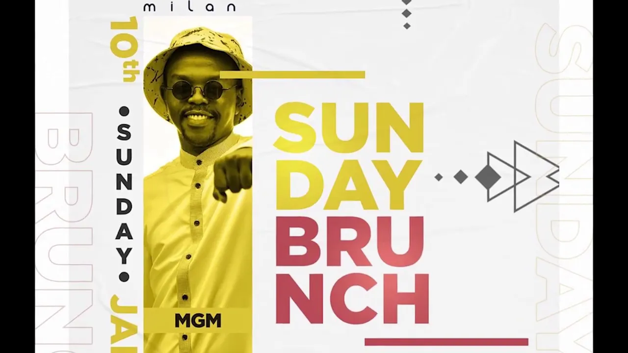 MGM Presents MILAN Sunday Brunch Live Amapiano Mix Jan 10th 2021