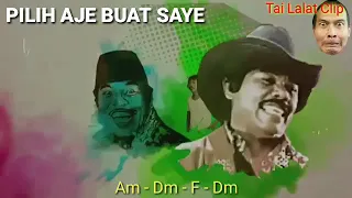 pilih aje benyamin sueb lirik chords original video