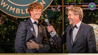 "Mum left a couple of times!" | Jannik Sinner Champion's Dinner Speech | Wimbledon 2026