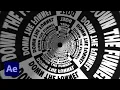 3 Crazy Typography Techniques in After Effects Tutorial
