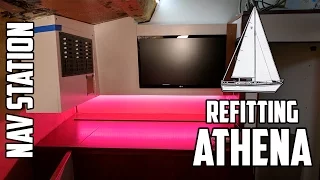 Sail Life – Finished nav station (almost) and a bunch of cool products – DIY sailboat refit