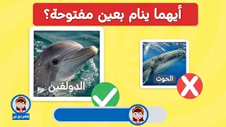ألغاز للأطفال   اسئلة وأجوبة عن الحيوانات   تعلم مع نور دندنها