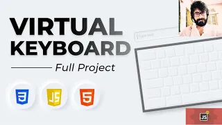 34 Virtual Keyboard Using HTML CSS JAVASCRIPT