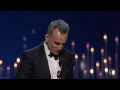 Daniel Day-Lewis winning Best Actor for Lincoln