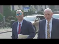 Former Mass State Police Trooper Michael Proctor returns to Dedham courthouse