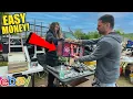 I Went to The BIGGEST Flea Market in New England Searching for Hidden Gems to Sell Online
