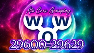WORDS OF WONDERS CROSSWORD PUZZLE Level 29600-29629