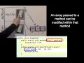 Java NM Example 6 An array passed to a method can be modified within that method