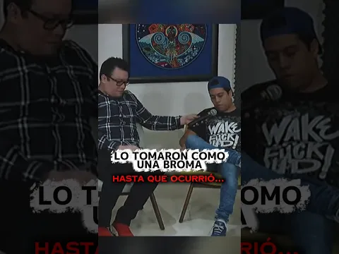 Lo tomaron a juego hasta que paso de verdad...😰