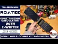 Construction Calculator with E-Writer Found while Searching Tradie Notes