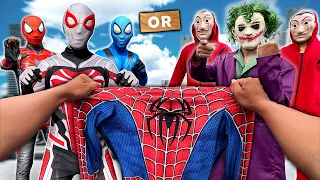 What If Team Spider-Man Rescued Me From Joker's Team??? The Joker's Plan Failed!!! (Funny POV)